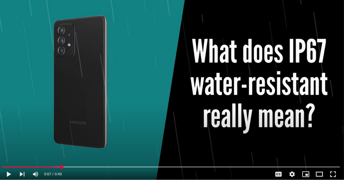 Samsung Galaxy A52 5G IP67